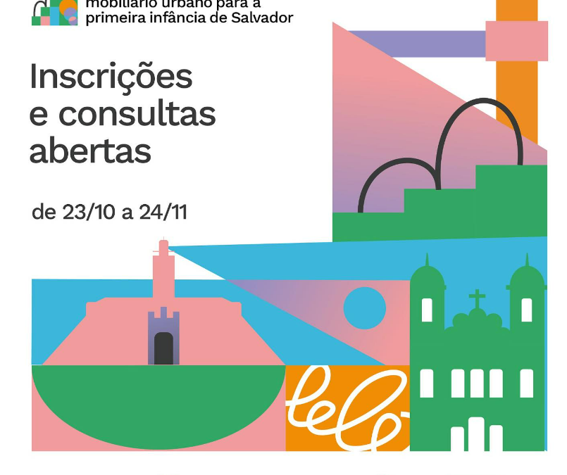 Inscrições e envio de propostas abertas para Concurso de Ideias de Mobiliário Urbano em Salvador