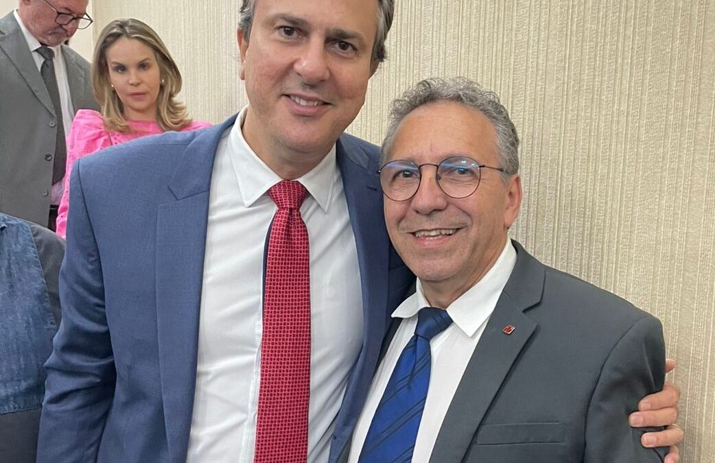 O Presidente Nacional do IAB, Odilo Almeida, encontrou-se com o Ministro da Educação, Camilo Santana