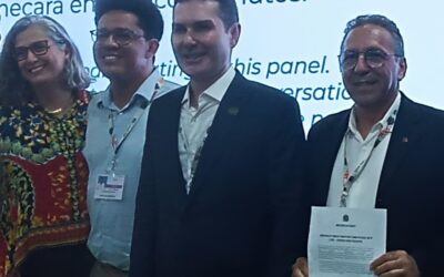 Presidente Nacional do IAB participa de evento internacional sobre justiça climática e urbanização sustentável ao lado do Ministro das Cidades Jáder Barbalho