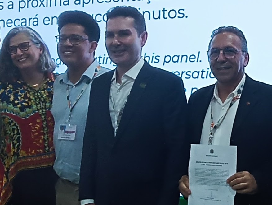 Presidente Nacional do IAB participa de evento internacional sobre justiça climática e urbanização sustentável ao lado do Ministro das Cidades Jáder Barbalho