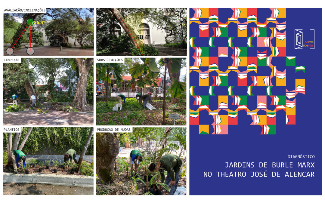 Diagnóstico Jardins de Burle Marx no Theatro José de Alencar