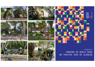 Diagnóstico Jardins de Burle Marx no Theatro José de Alencar