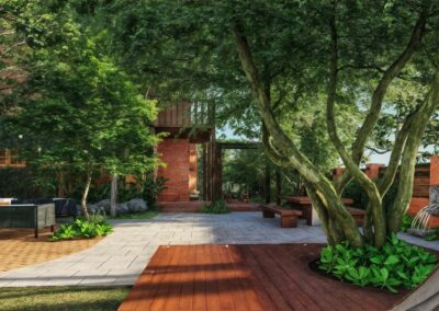 Entre o Sol e as Sombras – Arquitetura Paisagística Residencial: uma leitura da paisagem como lugar de memória e convívio