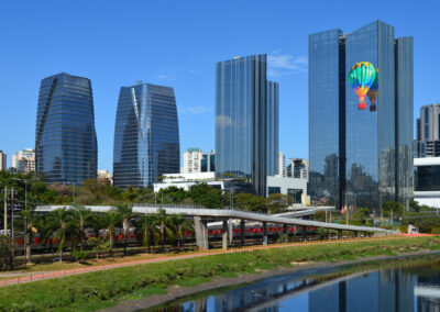 O espaço sob padrões globais