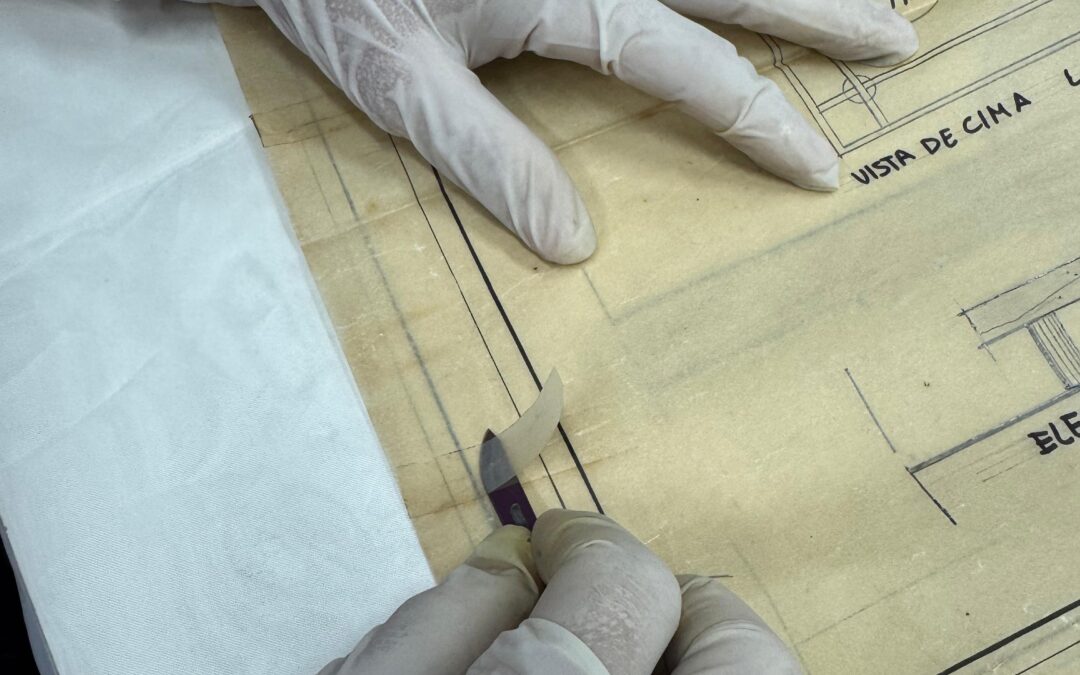 Acervo de Arquitetura: conservação, restauro e digitalização de documentos iconográficos
