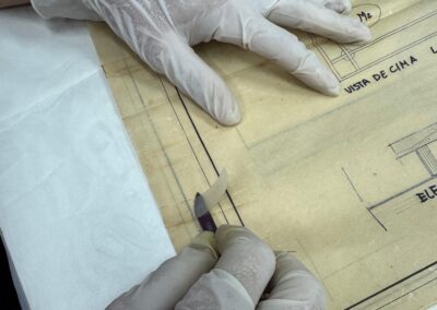 Acervo de Arquitetura: conservação, restauro e digitalização de documentos iconográficos